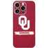 University of Oklahoma Sooners iPhone 16 Pro Skin